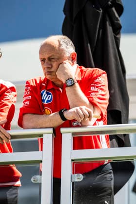 F1 - CANADIAN GRAND PRIX 2026 VASSEUR FrÃ dÃ ric (fra), Team Principal & General Manager of the Scuderia Ferrari, portrait during the Formula 1 Grand Prix du Canada 2026, 5th round of the 2026 Formula One World Championship, WM, Weltmeisterschaft from May 22 to 24, 2026 on the Circuit Gilles Villeneuve, in MontrÃ al, Canada - MontrÃ alCanada  Copyright: xCharlyxLopezx