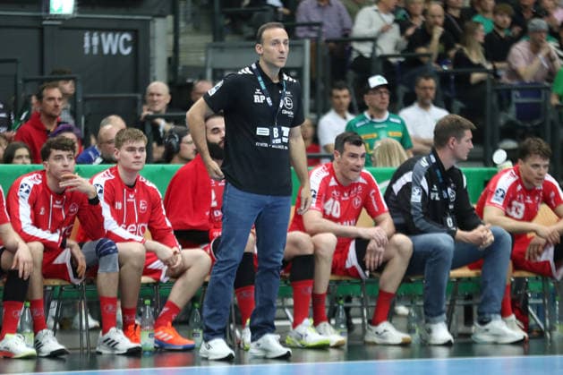 Handball DAIKIN HBL, SC DHfK Leipzig MT Melsungen 21 05 2026 Coach Roberto Garcia Parrondo MT Melsungen Handball, DAIKIN HBL, 1 Bundesliga, Season 2025 2026, 32 Matchday SC DHfK Leipzig vs MT Melsungen on 21 05 2026 at the Quarterback Immobilien Arena Leipzig Copyright: xBEAUTIFULxSPORTS JanxKaeferx