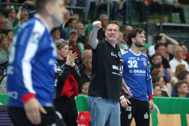 Handball DAIKIN HBL, SC DHfK Leipzig MT Melsungen 21 05 2026 Goalkeeping coach Carsten Lichtlein MT Melsungen Handball, DAIKIN HBL, 1 Bundesliga, Season 2025 2026, Matchday 32 SC DHfK Leipzig vs MT Melsungen on 21 05 2026 at the Quarterback Immobilien Arena Leipzig Copyright: xBEAUTIFULxSPORTS JanxKaeferx
