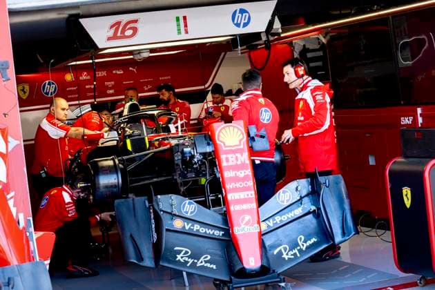 MONTREAL Formula 1 driver Charles Leclerc of Scuderia Ferrari HP during the Formula 1 Canada Race at the Circuit Gilles Villeneuve on May 21, 2026 in Montreal, Canada Photo by DeFodi Images