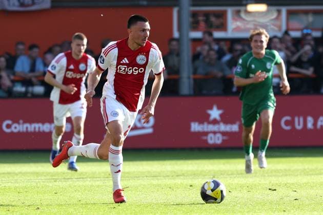 VOLENDAM Ajax player Steven Berghuis during the Dutch Eredivisie match between Ajax and FC Groningen at Kras Stadium on May 21, 2026 in Volendam, the Netherlands Photo by DeFodi Images