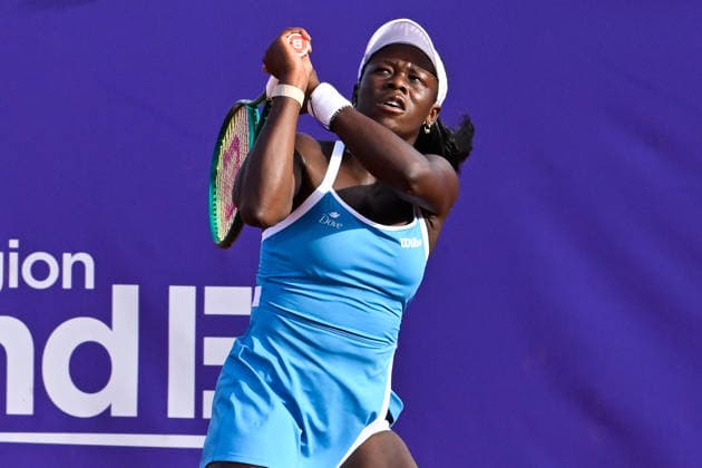 Tennis -Internationaux de Strasbourg 2026 - WTA, Tennis Damen - 21 05 2026 - Tennis -Internationaux de Strasbourg 2026 - WTA - 21 05 2026 - Victoria Mboko - Canada StrasbourgFrance  Copyright: xChryslenexCaillaud Psnewzx