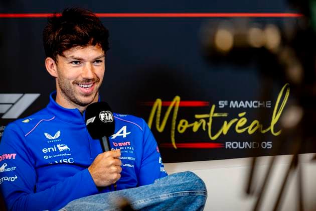 MONTREAL Formula 1 driver Pierre Gasly of BWT Alpine F1 Team during Formula 1 Canada at the Circuit Gilles Villeneuve on May 21, 2026 in Montreal, Canada Photo by DeFodi Images