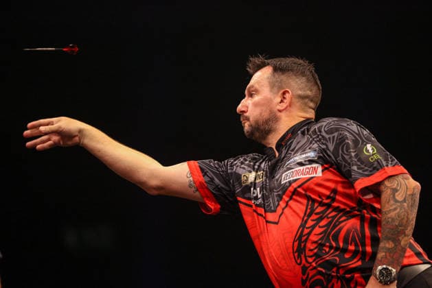 RECORD DATE NOT STATED 21st May 2026, Utilita Arena, Sheffield, Yorkshire, England; 2026 PDC Bet MGM Premier League Darts Night Sixteen; Jonny Clayton in action AidanxHunter