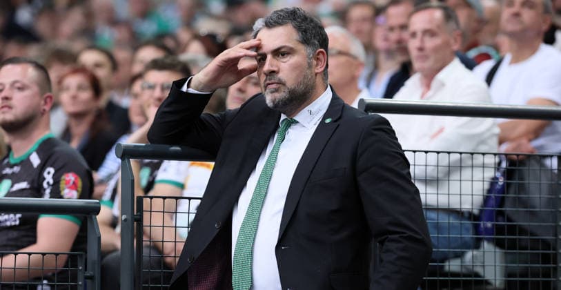 Leipzig, 21 05 2026, Arena Leipzig, Handball, Bundesliga, 32 Spieltag , SC DHfK Leipzig vs MT Melsungen , Im Bild Geschäftsführer Karsten Günther Guenther, DHfK Leipzig , Nur zur redaktionellen Nutzung Only editorial use , DHB HBL regulations prohibit any use of photographs as image sequences and or quasi video ,