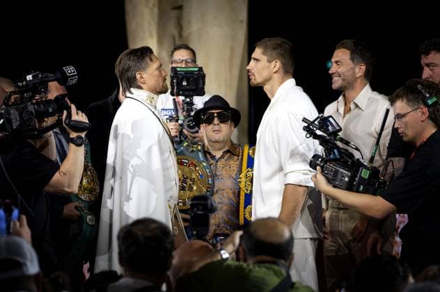 Kickboxing, Oleksandr Usyk - Rico Verhoeven, Press event in Cairo