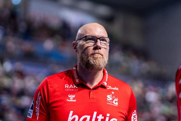 Germany HBL DAIKIN Handball Bundesliga 2025 2026, Matchday 30 SC Magdeburg vs SG Flensburg Handewitt GETEC Arena Magdeburg Ales Pajovic Coach, SG Flensburg Handewitt Single image Copyright: xTomxLauruschkatx