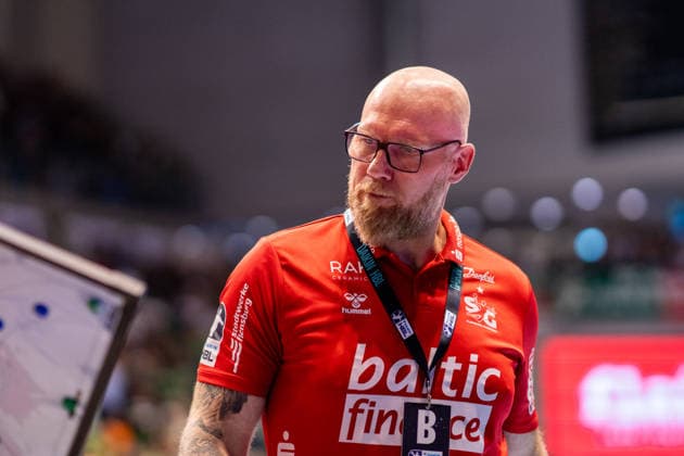 Germany HBL DAIKIN Handball Bundesliga 2025 2026, Matchday 30 SC Magdeburg vs SG Flensburg Handewitt GETEC Arena Magdeburg Ales Pajovic Coach, SG Flensburg Handewitt Copyright: xTomxLauruschkatx