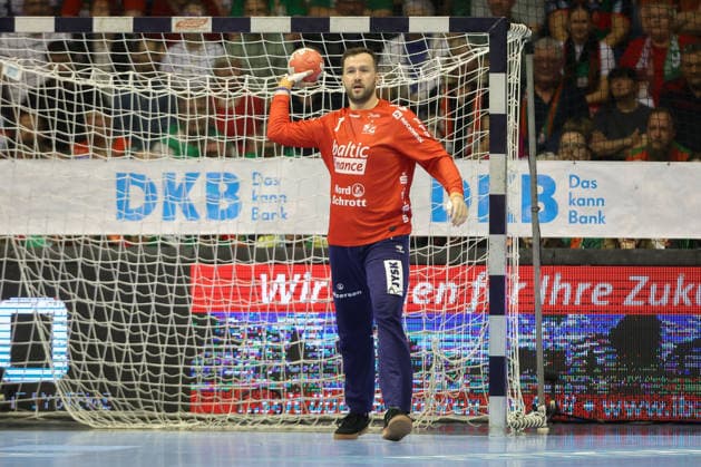 21 05 2026, xtgx, Handball, Daikin HBL, SC Magdeburg SG Flensburg Handewitt v l Benjamin Buric Flensburg, 1 Magdeburg