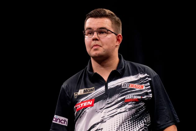2026 BetMGM Premier League Darts, Night 16, Sheffield Gian van Veen during the 2026 BetMGM Premier League Darts, Night 16 at the Utilita Arena, Sheffield, England on 21 May 2026 Credit: Alex Young Every Second Media Editorial use only. All images are copyright Every Second Media Limited. No images may be reproduced without prior permission. Copyright: xIMAGO EveryxSecondxMediax ESM-2003-0027 AlexxYoungx xEveryxSecondxMediax