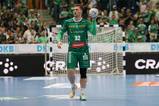 Germany Handball Bundesliga 2025 2026, Matchday 32 SC DHfK Leipzig v MT Melsungen, Quarterback Immobilien Arena Leipzig Franz Semper SC DHfK Leipzig, 32 Copyright: xLucasxWalterx