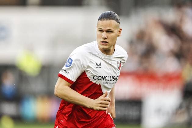 UTRECHT - Artem Stepanov of FC Utrecht during the Conference League play-off match between FC Utrecht and sc Heernveen at Galgenwaard Stadium on 21 May 2026 in Utrecht, the Netherlands. BART STOUTJESDIJK ANP play-offs Conference League 2025-2026 xVIxANPxSportx xxANPxIVx 558979470 originalFilename: 558979470.jpg
