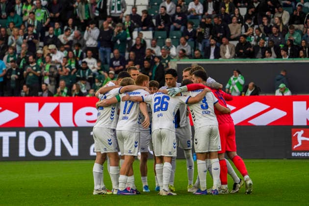 Germany Relegation Bundesliga 2025 2026, Matches Thu, 21 05 2026 VfL Wolfsburg vs SC Paderborn 07 Volkswagen Arena Wolfsburg Team photo, full screen SC Paderborn 07 Wolfsburg Copyright: xAymanxAlahmedx