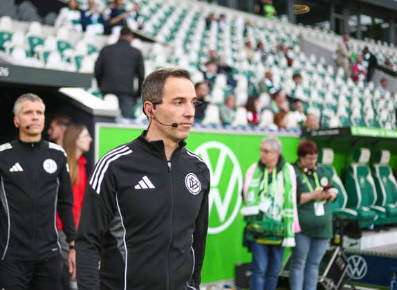 Germany Relegation Bundesliga 2025 2026, Matches Thu, 21 05 2026 VfL Wolfsburg vs SC Paderborn 07 Volkswagen Arena Wolfsburg Referee Benjamin Brand Wolfsburg Copyright: xAymanxAlahmedx