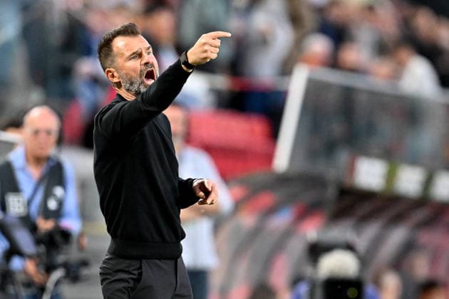 260521 KV Mechelen vs Club Brugg Head Coach Ivan Leko of Club Brugge pictured during the Jupiler Pro League season 2025 - 2026 matchday 9 game in the Champions Play offs between KV Mechelen and Club Brugge KV on May 21 , 2026 in Mechelen, Belgium. (Photo by David Catry Isosport) Mechelen Belgium  Copyright: xDavidxCatryx 20260521DC2_2571