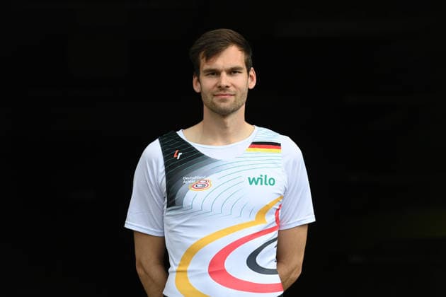 Julius CHRIST, rower, Germany eights portrait, portrait, portrait, single image, cropped single motif, rowing, presentation Germany eights of the 2026 season, on 21 05 2026 in Dortmund Germany Â
