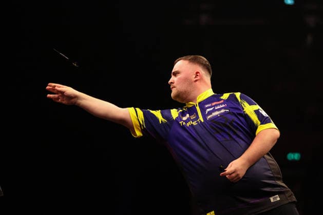 RECORD DATE NOT STATED 21st May 2026, Utilita Arena, Sheffield, Yorkshire, England; 2026 PDC Bet MGM Premier League Darts Night Sixteen; Luke Littler in action AidanxHunter