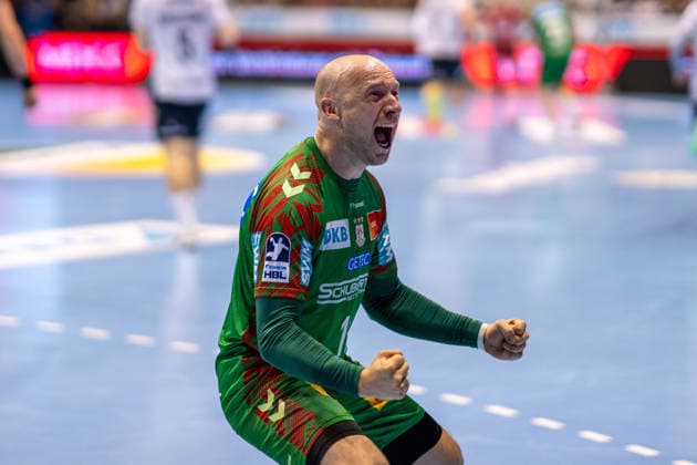 Germany HBL DAIKIN Handball Bundesliga 2025 2026, Matchday 30 SC Magdeburg vs SG Flensburg Handewitt GETEC Arena Magdeburg Daniel Pettersson SC Magdeburg, 11 Copyright: xTomxLauruschkatx