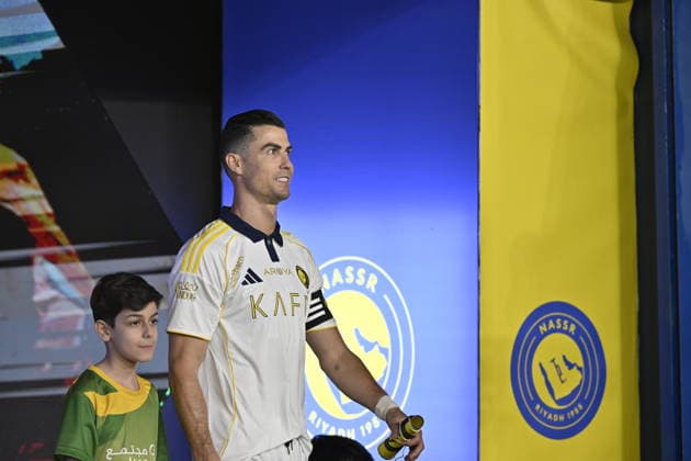 Al-Nassr v Damac - Saudi Pro League RIYADH, SAUDI ARABIA - MAY 21: Cristiano Ronaldo of Al Nassr is seen before the Saudi Pro League football match between Al Nassr and Damac FC at Alawwal Park (King Saud University Stadium) in Riyadh, Saudi Arabia, on May 21, 2026. Mohammed Saad Anadolu Riyadh Saudi Arabia. Editorial use only. Please get in touch for any other usage.  Copyright: x2026xAnadoluxMohammedxSaadx