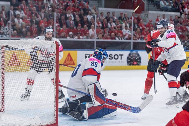 21 05 2026, Zurich, Swiss Life Arena, Ice Hockey World Championships Switzerland Great Britain, 20 goalkeeper Mat Robson Great Britain Zurich Swiss Life Arena Zurich Switzerland Copyright: xJustPictures.ch StefanxEmchx jp-de-StEm-DSC0163620260521