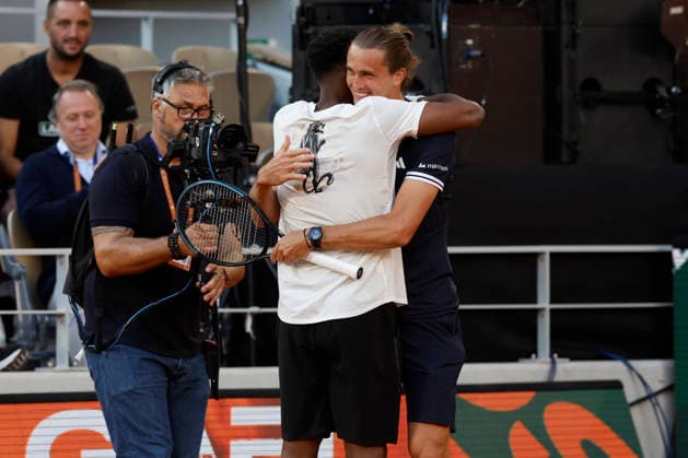 May 21, 2026, Paris, Paris, France: Alexander ZVEREV during GAEL AND FRIENDS the tribute to Gael Monfils before of the tennis Grand Slam of Roland Garros 2026, at Roland Garros Stadium - on May 21 2026 .Paris - France Paris France - ZUMAb253 20260521_zsp_b253_143 Copyright: xLoicxBaratouxx