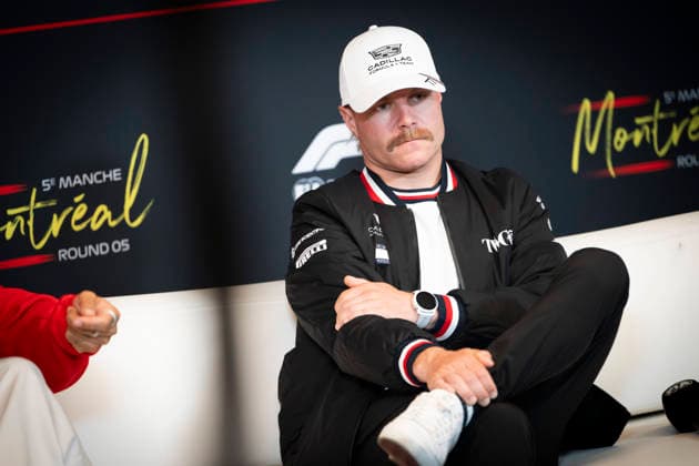 May 21, 2026, Montreal, Canada: VALTTERI BOTTAS (FIN) of Cadillac F1 Team 77 speaks at the FIA press conference, PK, Pressekonferenz during media day of the 2026 Formula 1 Canadian Grand Prix. F1 2026: Canada Grand Prix: Meida Day  - ZUMAb177 20260521_aap_b177_015 Copyright: xTaidghxBarronx