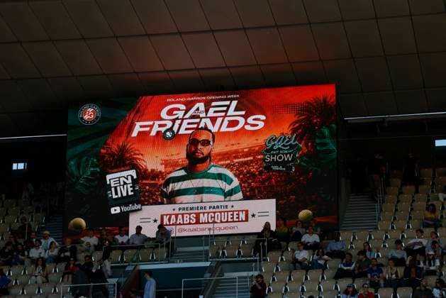 May 21, 2026, Paris, Paris, France: Illustration during GAEL AND FRIENDS, the tribute to Gael Monfils before of the tennis Grand Slam of Roland Garros 2026, at Roland Garros Stadium - on May 21 2026 .Paris - France Tennis press conference, PK, Pressekonferenz Of The Tennis Grand Slam Of Roland Garros 2026  - ZUMAb253 20260521_zsp_b253_078 Copyright: xLoicxBaratouxx