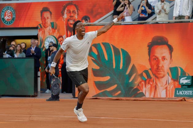 May 21, 2026, Paris, Paris, France: Gael MONFILS during GAEL AND FRIENDS the tribute to Gael Monfils before of the tennis Grand Slam of Roland Garros 2026, at Roland Garros Stadium - on May 21 2026 .Paris - France Tennis press conference, PK, Pressekonferenz Of The Tennis Grand Slam Of Roland Garros 2026  - ZUMAb253 20260521_zsp_b253_097 Copyright: xLoicxBaratouxx