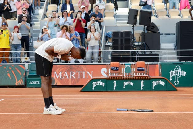 May 21, 2026, Paris, Paris, France: Gael MONFILS during GAEL AND FRIENDS the tribute to Gael Monfils before of the tennis Grand Slam of Roland Garros 2026, at Roland Garros Stadium - on May 21 2026 .Paris - France Tennis press conference, PK, Pressekonferenz Of The Tennis Grand Slam Of Roland Garros 2026  - ZUMAb253 20260521_zsp_b253_098 Copyright: xLoicxBaratouxx