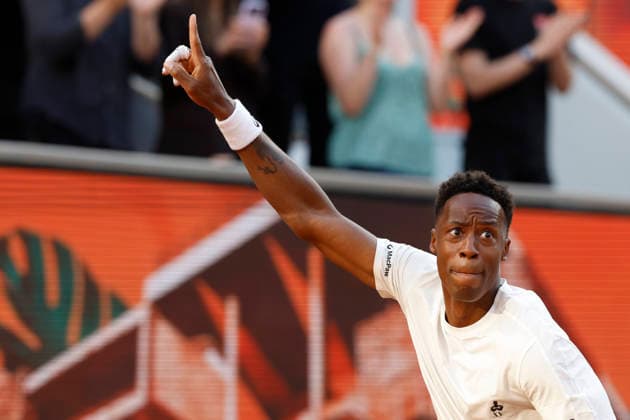 May 21, 2026, Paris, Paris, France: Gael MONFILS during GAEL AND FRIENDS the tribute to Gael Monfils before of the tennis Grand Slam of Roland Garros 2026, at Roland Garros Stadium - on May 21 2026 .Paris - France Tennis press conference, PK, Pressekonferenz Of The Tennis Grand Slam Of Roland Garros 2026  - ZUMAb253 20260521_zsp_b253_129 Copyright: xLoicxBaratouxx