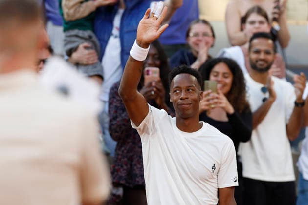 May 21, 2026, Paris, Paris, France: Gael MONFILS during GAEL AND FRIENDS the tribute to Gael Monfils before of the tennis Grand Slam of Roland Garros 2026, at Roland Garros Stadium - on May 21 2026 .Paris - France Tennis press conference, PK, Pressekonferenz Of The Tennis Grand Slam Of Roland Garros 2026  - ZUMAb253 20260521_zsp_b253_134 Copyright: xLoicxBaratouxx