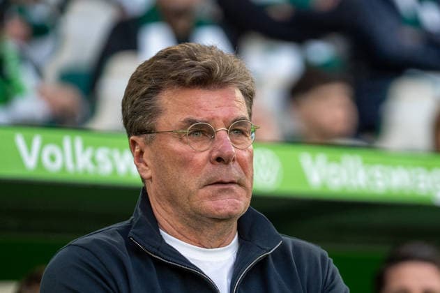 Germany Soccer, Relegation 2026, First leg, VfL Wolfsburg SC Paderborn on 21 05 in Wolfsburg, Volkswagen Arena Dieter Hecking Coach VfL Wolfsburg Copyright: xSvenxHeidmannx