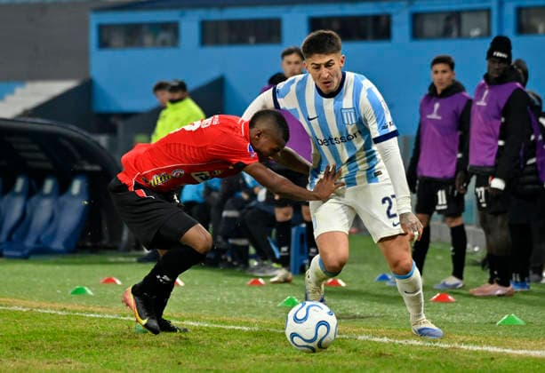 Gabriel Rojas Racing vs Caracas Copa Conmebol Libertadores Copyright: xjuanbaezphxJUANxMANUELxBAEZx