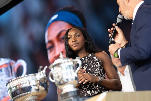 RG 2026 - Drawing NB RG 2026 - Drawing NB Coco Gauff attends the Drawing Ceremony prior to the 2026 French Open at Roland Garros on May 21, 2026 in Paris, France. Photo by Nasser Berzane ABACAPRESS.COM Paris France  Copyright: xBerzanexNasser ABACAx Paris France  Copyright: xIMAGO ABACAPRESSx