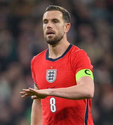 27 March 2026 - England v Uruguay - International Friendly, Länderspiel, Nationalmannschaft - Wembley. England v Uruguay - International Friendly - Wembley. England s Jordan Henderson in action. Picture : Mark Pain London England  Copyright: xMarkxPainx
