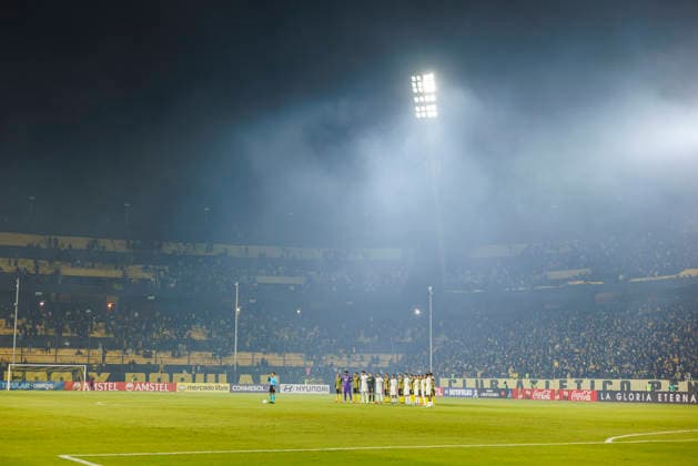 Penarol v Corinthians - Copa CONMEBOL Libertadores Montevideo, Uruguay - May 20: General view of the Campeon del Siglo Stadium during the Copa CONMEBOL Libertadores match between Penarol and Corinthians at Campeon Del Siglo Stadium on May 21, 2026 in Montevideo, Uruguay. Joaquin Aineseder Latin Images Montevideo Campeon del Siglo Stadium Uruguay Copyright: xLatinxSportxImagesx