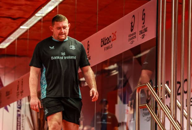 Leinster Rugby Captain s Run, San Mames Stadium, Bilbao, Spain 22 5 2026 Tadhg Furlong Tadhg Furlong 22 5 2026  Copyright: x INPHO DanxSheridanx DAN_9047