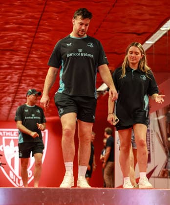 Leinster Rugby Captain s Run, San Mames Stadium, Bilbao, Spain 22 5 2026 Caelan Doris Caelan Doris 22 5 2026  Copyright: x INPHO DanxSheridanx DAN_9069