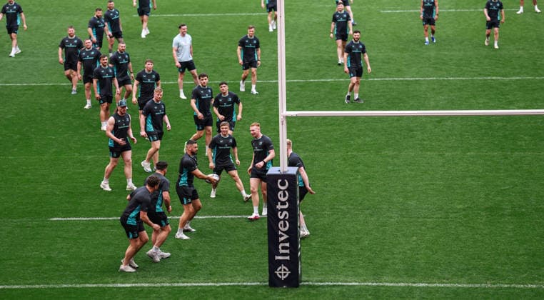 Leinster Rugby Captain s Run, San Mames Stadium, Bilbao, Spain 22 5 2026 Max Deegan Max Deegan 22 5 2026  Copyright: x INPHO DanxSheridanx DAN_9452