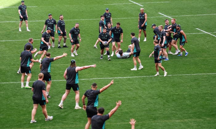 Leinster Rugby Captain s Run, San Mames Stadium, Bilbao, Spain 22 5 2026 Rabah Slimani Rabah Slimani 22 5 2026  Copyright: x INPHO DanxSheridanx DAN_9513