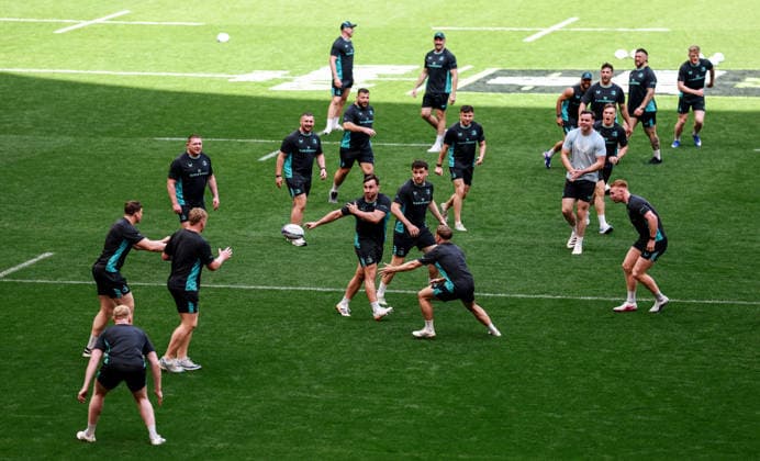 Leinster Rugby Captain s Run, San Mames Stadium, Bilbao, Spain 22 5 2026 Ronan Kelleher Ronan Kelleher 22 5 2026  Copyright: x INPHO DanxSheridanx DAN_9481