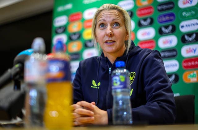 Republic of Ireland WNT Squad Announcement, FAI HQ, Dublin 22 5 2026 Head Coach Carla Ward Carla Ward 22 5 2026  Copyright: x INPHO RyanxByrnex RB1_9534_1