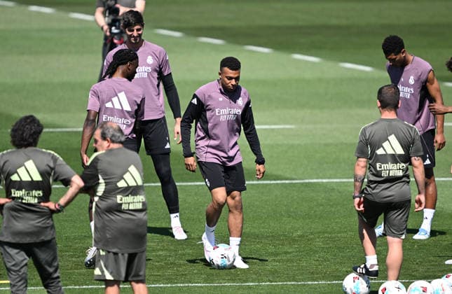 Football, Spain, Real Madrid Training