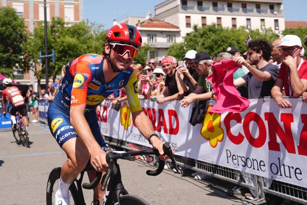 Italy™s Giulio Ciccone of Lidl-Trek during Stage 13 of the Giro d™Italia, from Alessandria to Verbania, Italy, Friday, May 22, 2026.  Copyright: xMassimoxPaolone LaPressex