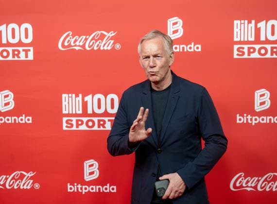 BILD100 Sport in the Axel Springer Haus, TV host Johannes B Kerner, 22 05 2026, Copyright: xMatthiasxKochx