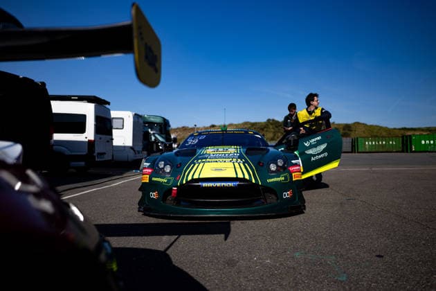 ADAC GT Masters, 3. + 4. Rennen Zandvoort 2026 39 Aston Martin Vantage GT3 EVO, Comtoyou Racing: J.Day, B.Detout - picture by Gruppe C Photography Zandvoort Niederlander Copyright: xGruppexCxPhotographyx
