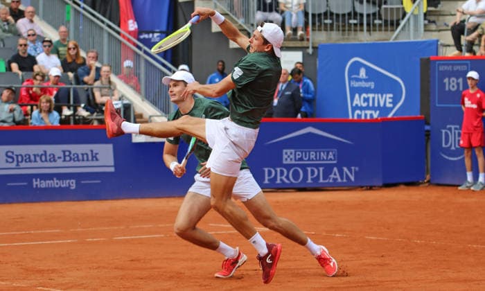 Bitpanda Hamburg Open, ATP 500, semi-finals in doubles Jakob Schnaitter v Germany and Mark Wallner h Germany