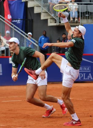 Bitpanda Hamburg Open, ATP 500, semi-finals in doubles Jakob Schnaitter v Germany and Mark Wallner h Germany