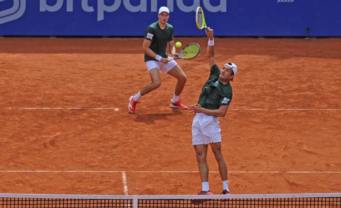 Bitpanda Hamburg Open, ATP 500, semi-finals in doubles Jakob Schnaitter v Germany and Mark Wallner h Germany