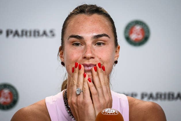 May 22, 2026, Paris, France, France: Aryna SABALENKA of Belarus during the Roland-Garros 2026, French Open 2026, Grand Slam tennis tournament at Roland-Garros Stadium on May 22, 2026 in Paris, France. Paris France - ZUMAm308 20260522_zsp_m308_009 Copyright: xMatthieuxMirvillex